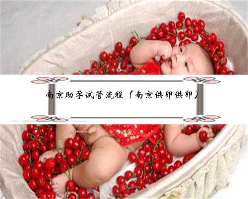 南京助孕试管流程（南京供卵供卵）
